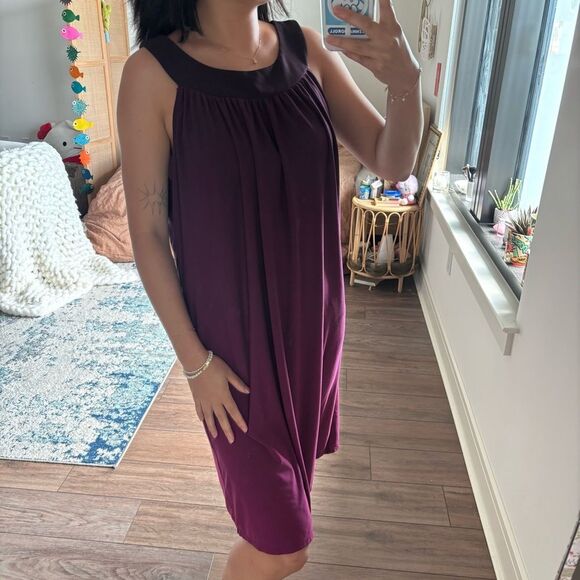 Tiana b purple gradient sleeveless dress size large y2k - Picture 1 of 5